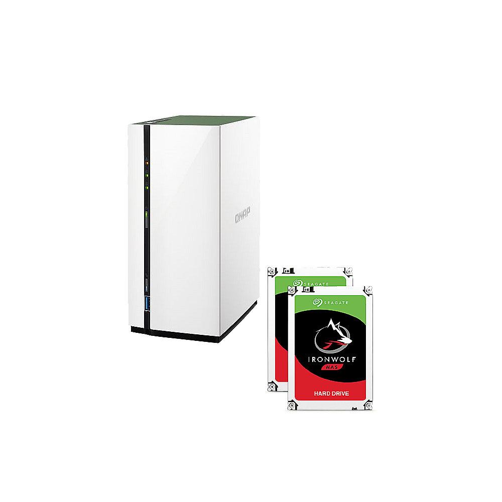 QNAP TS-228A NAS System 2-Bay 12TB inkl. 2x 6TB Seagate ST6000VN0033