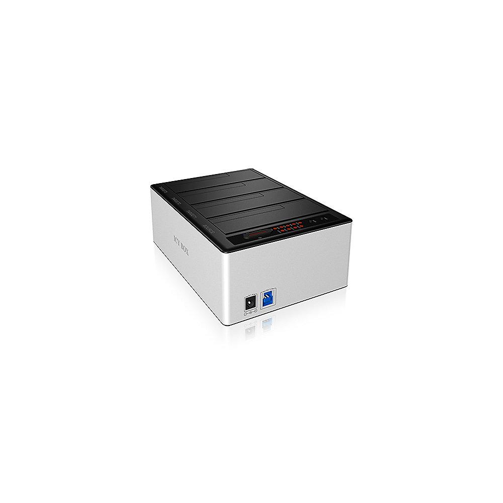 RaidSonic Icy Box IB-141CL-U3 4fach Docking Station für HDD USB 3.0