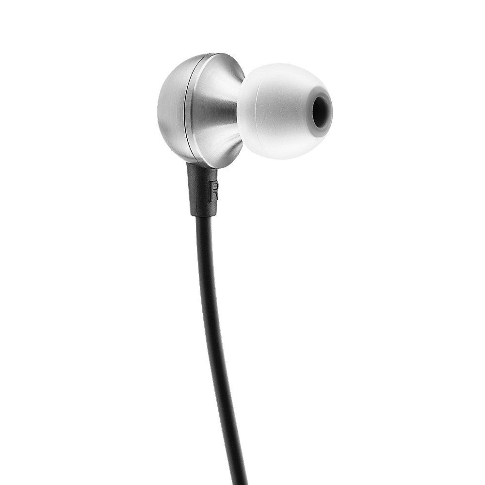RHA MA650a In-Ear-Kopfhörer mit Hi-Res-Wiedergabe Schwarz/Silber