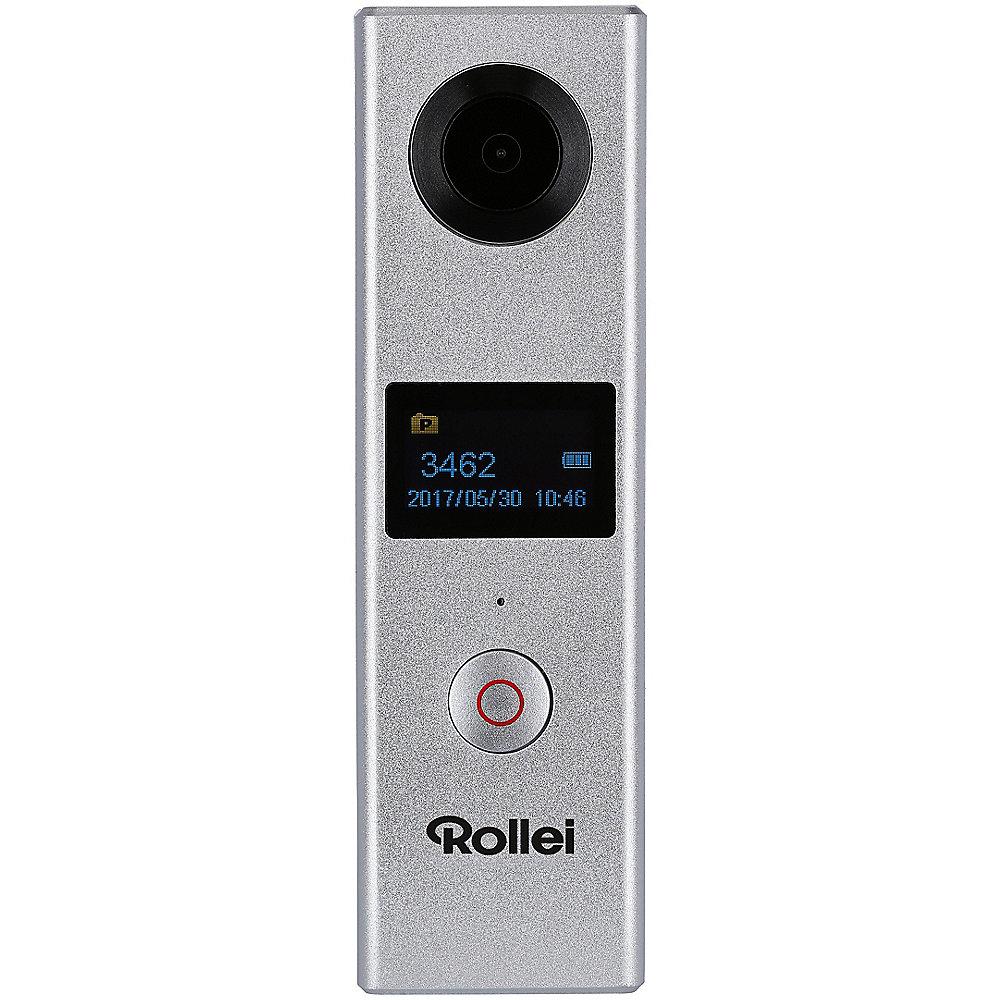 Rollei 360 Grad VR-Kamera mit Stativ und Tasche