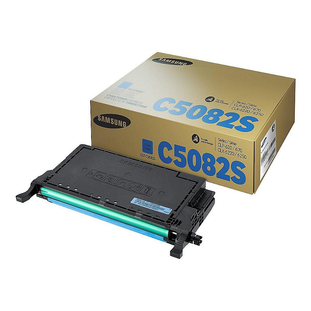 Samsung CLT-C5082S Original Toner Cyan für ca. 2.000 Seiten