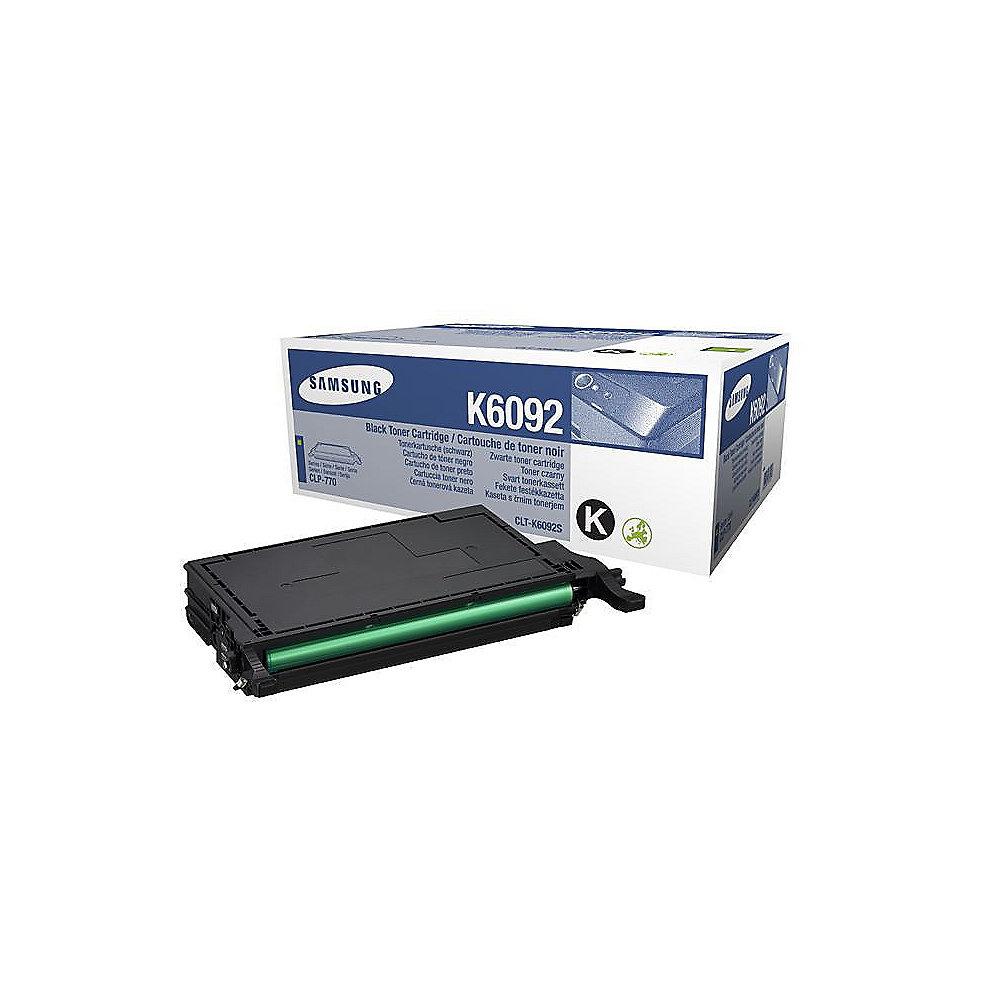 Samsung CLT-K6092S Original Toner Schwarz für ca. 7.000 Seiten