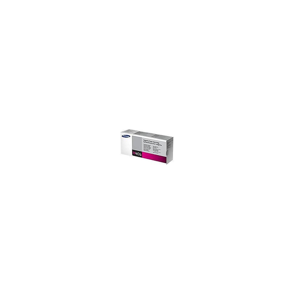 Samsung CLT-M406S Toner Magenta für ca. 1.000 Seiten, Samsung, CLT-M406S, Toner, Magenta, ca., 1.000, Seiten