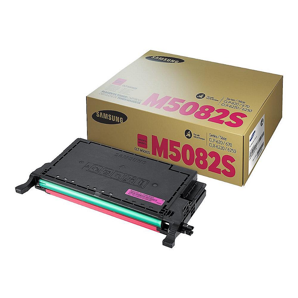 Samsung CLT-M5082S Original Toner Magenta für ca. 2.000 Seiten, Samsung, CLT-M5082S, Original, Toner, Magenta, ca., 2.000, Seiten