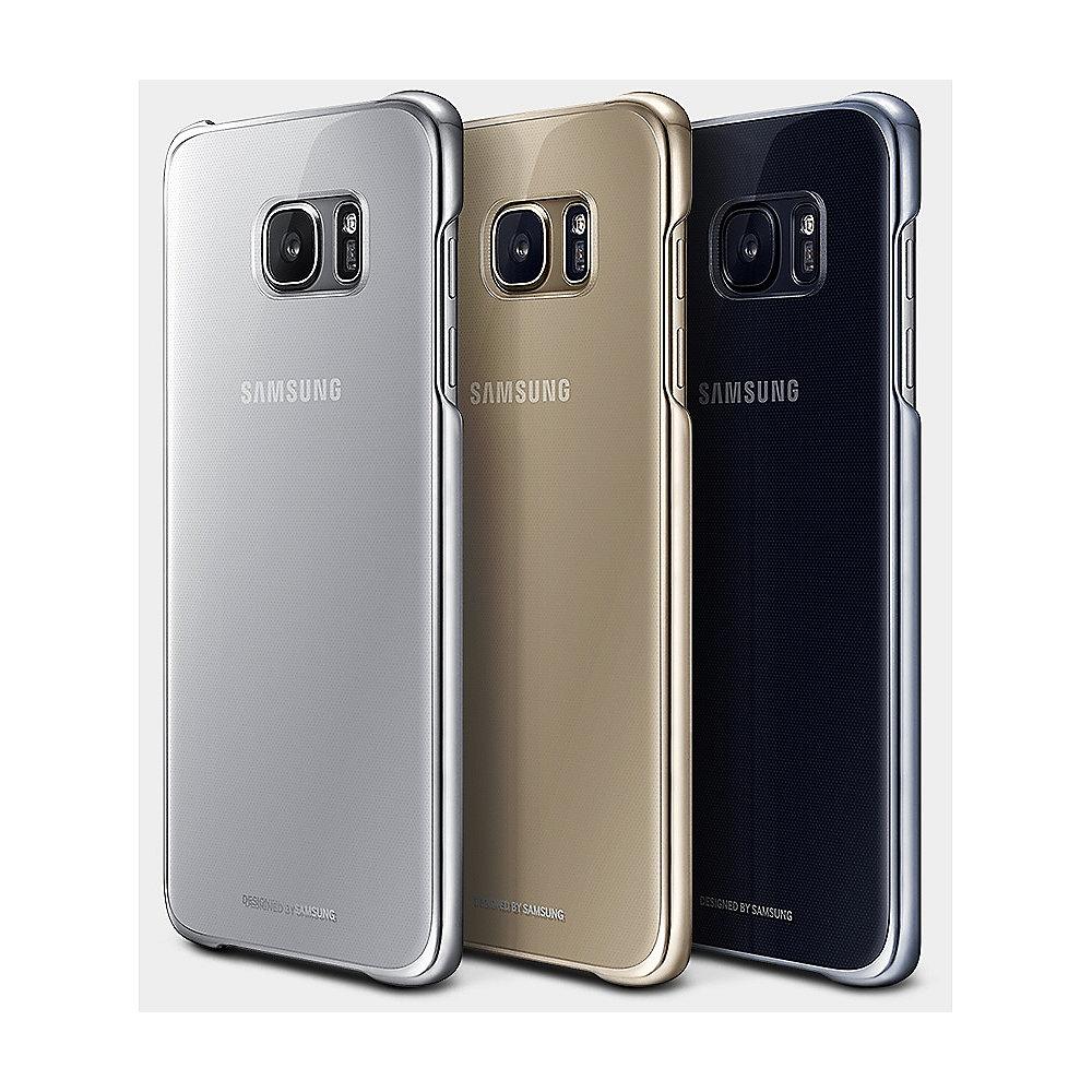 Samsung EF-QG935CS Back Cover für Galaxy S7 edge silber