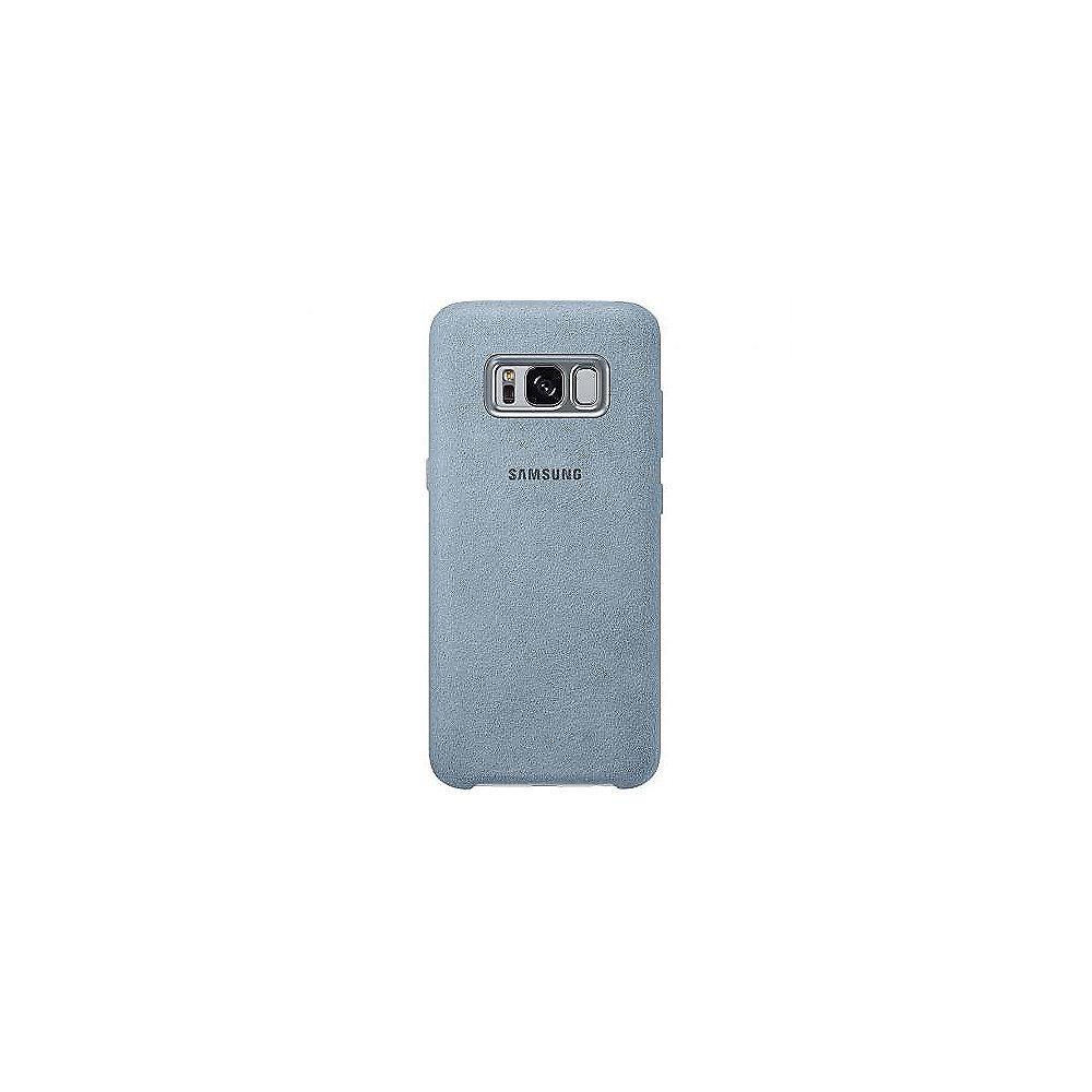 Samsung EF-XG955 Alcantara Cover für Galaxy S8  mint