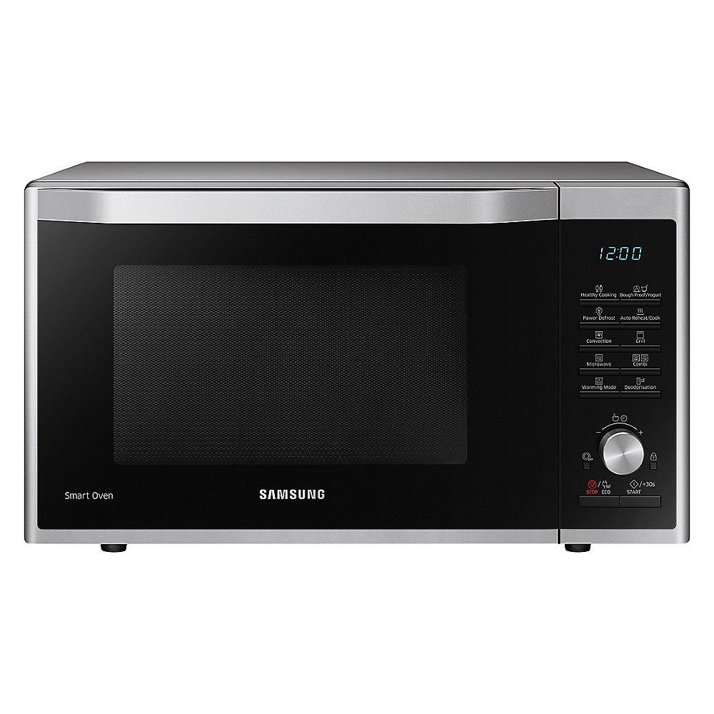 Samsung MC32J7055CT/EG Heißluft-Mikrowelle, 32 Liter schwarz-silber