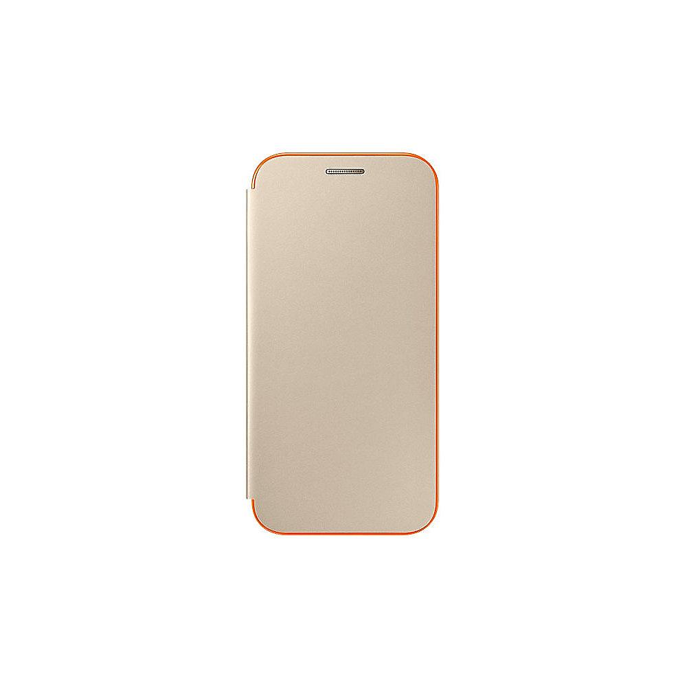 Samsung Neon Flip Cover EF-FA320 für Galaxy A3 (2017), Gold