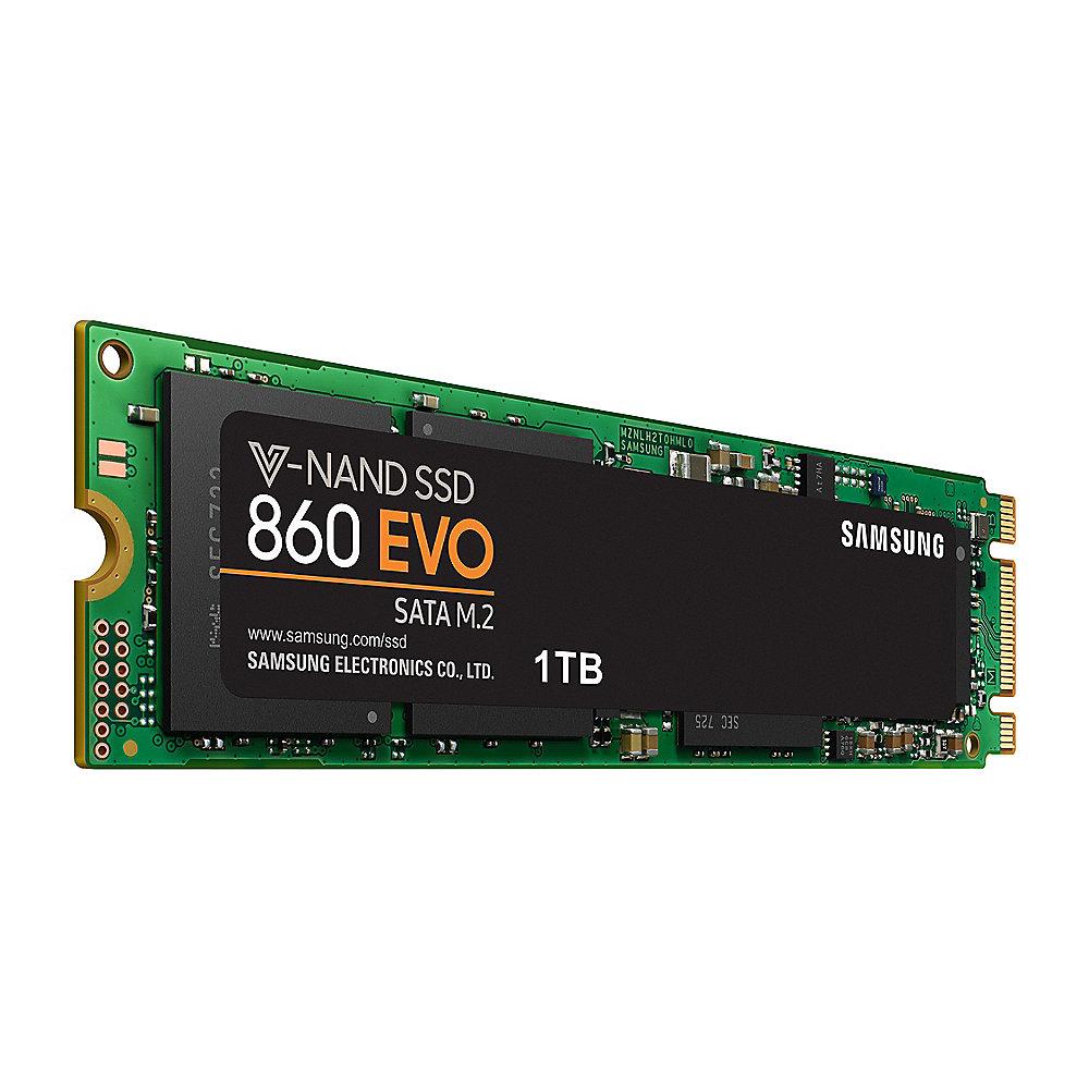 Samsung SSD 860 EVO Series 1TB MLC V-NAND - M.2 2280, Samsung, SSD, 860, EVO, Series, 1TB, MLC, V-NAND, M.2, 2280