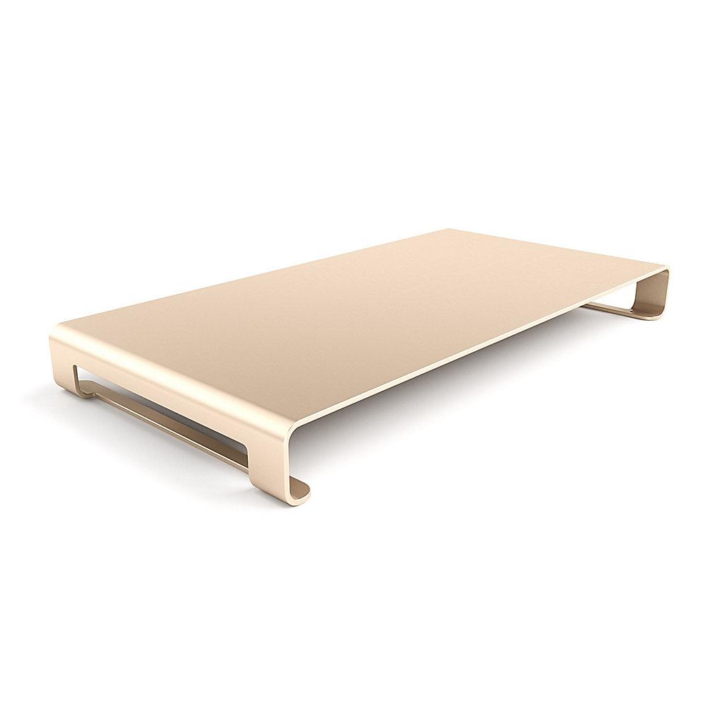 Satechi Slim Aluminum Monitor Stand Gold