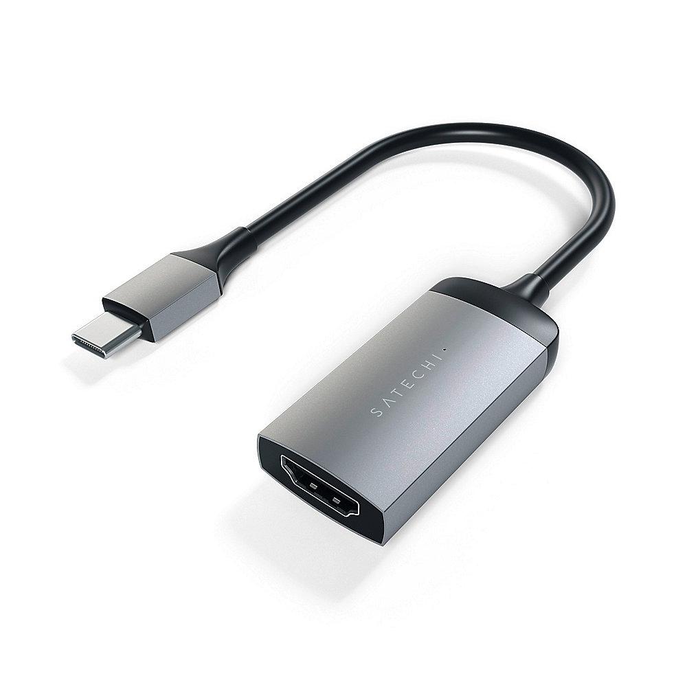 Satechi USB-C auf 4K HDMI Adapter Space Gray, Satechi, USB-C, 4K, HDMI, Adapter, Space, Gray