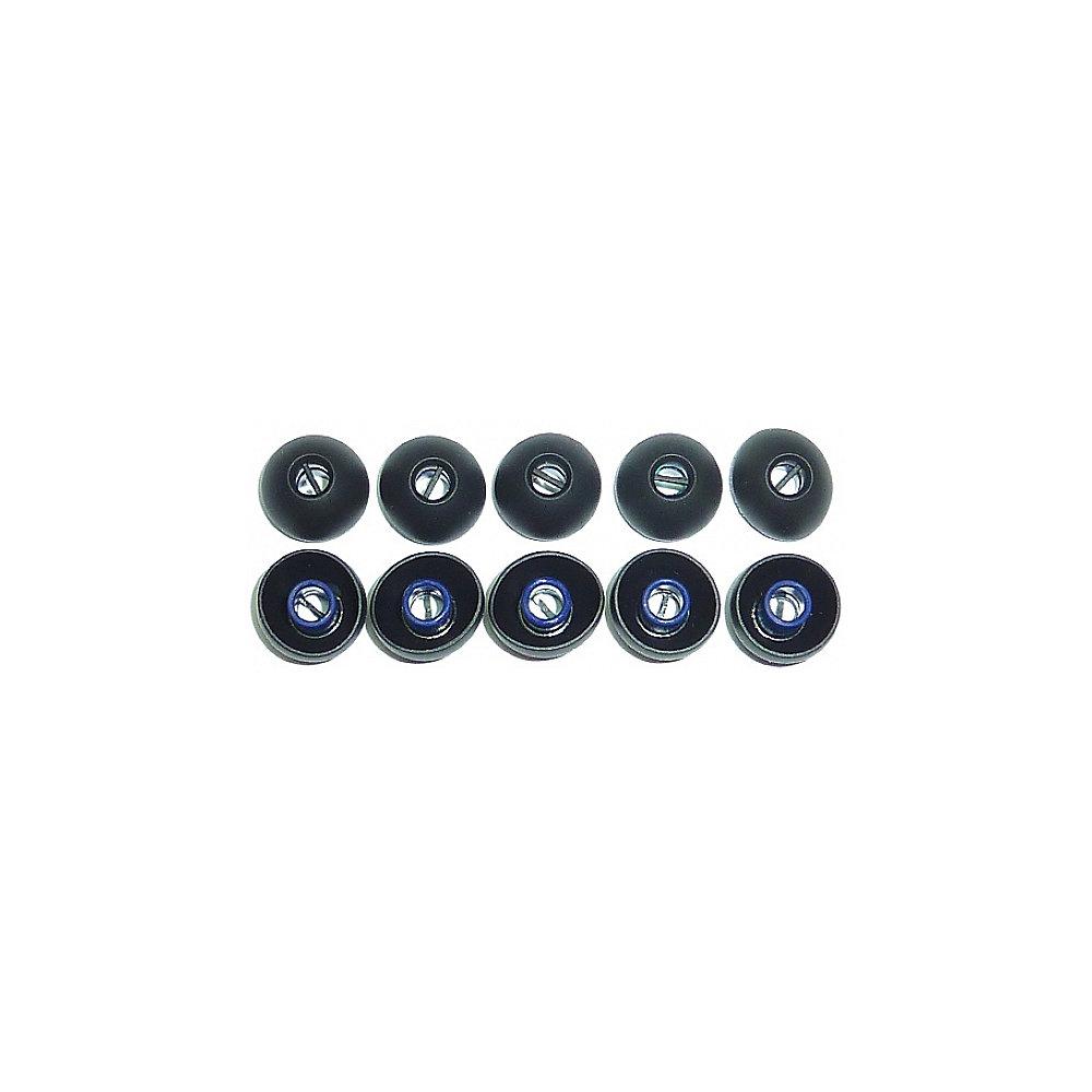 Sennheiser Ohrpolster L schwarz/blau, 10 Stck. für CX880, Sennheiser, Ohrpolster, L, schwarz/blau, 10, Stck., CX880