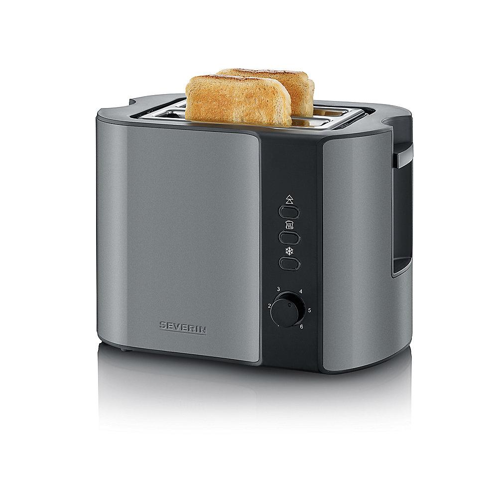 Severin AT 9541 Automatik-Toaster 800W grau/schwarz