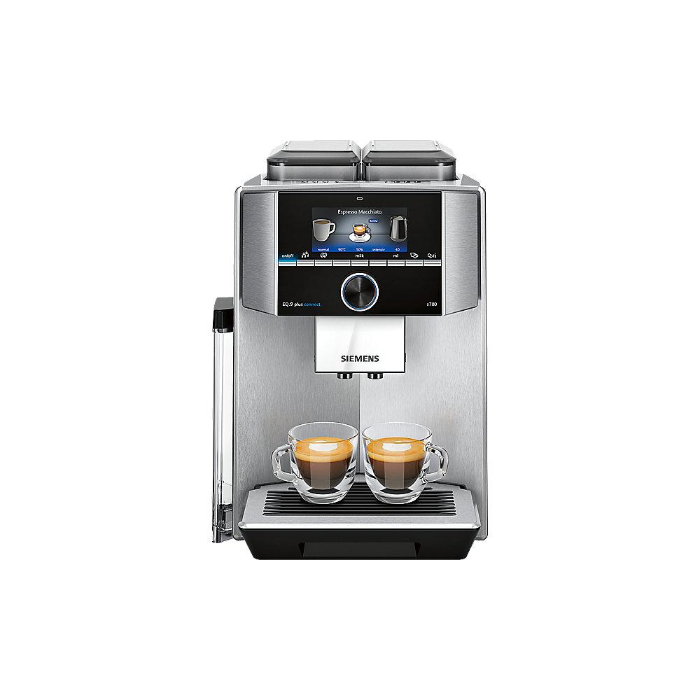 Siemens TI9575X1DE EQ.9 plus connect s700 Kaffeevollautomat Edelstahl