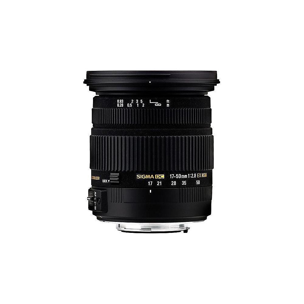 Sigma 17-50mm f/2.8 EX DC OS HSM Standard Zoom Objektiv für Canon