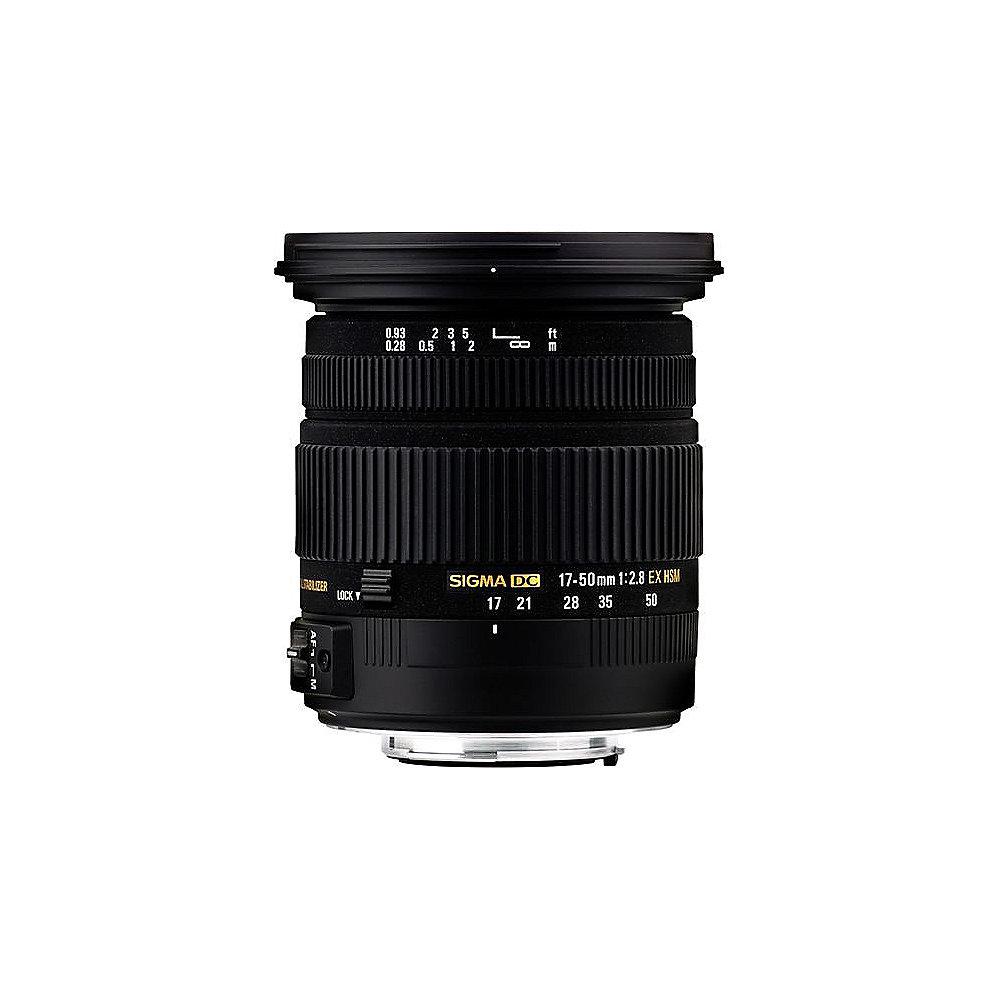 Sigma 17-50mm f/2.8 EX DC OS HSM Standard Zoom Objektiv für Canon