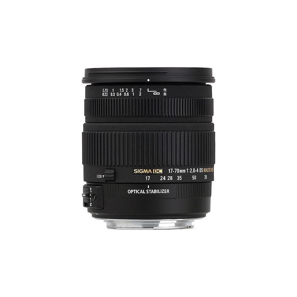 Sigma 17-70mm f/2.8-4.0 DC Makro OS HSM Standard Zoom Objektiv für Canon