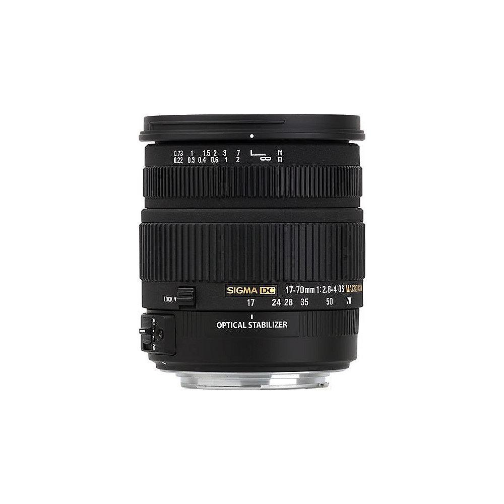 Sigma 17-70mm f/2.8-4.0 DC Makro OS HSM Standard Zoom Objektiv für Canon, Sigma, 17-70mm, f/2.8-4.0, DC, Makro, OS, HSM, Standard, Zoom, Objektiv, Canon