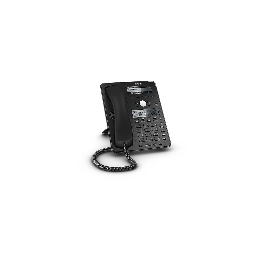 Snom D745 VoIP Telefon schwarz, Snom, D745, VoIP, Telefon, schwarz