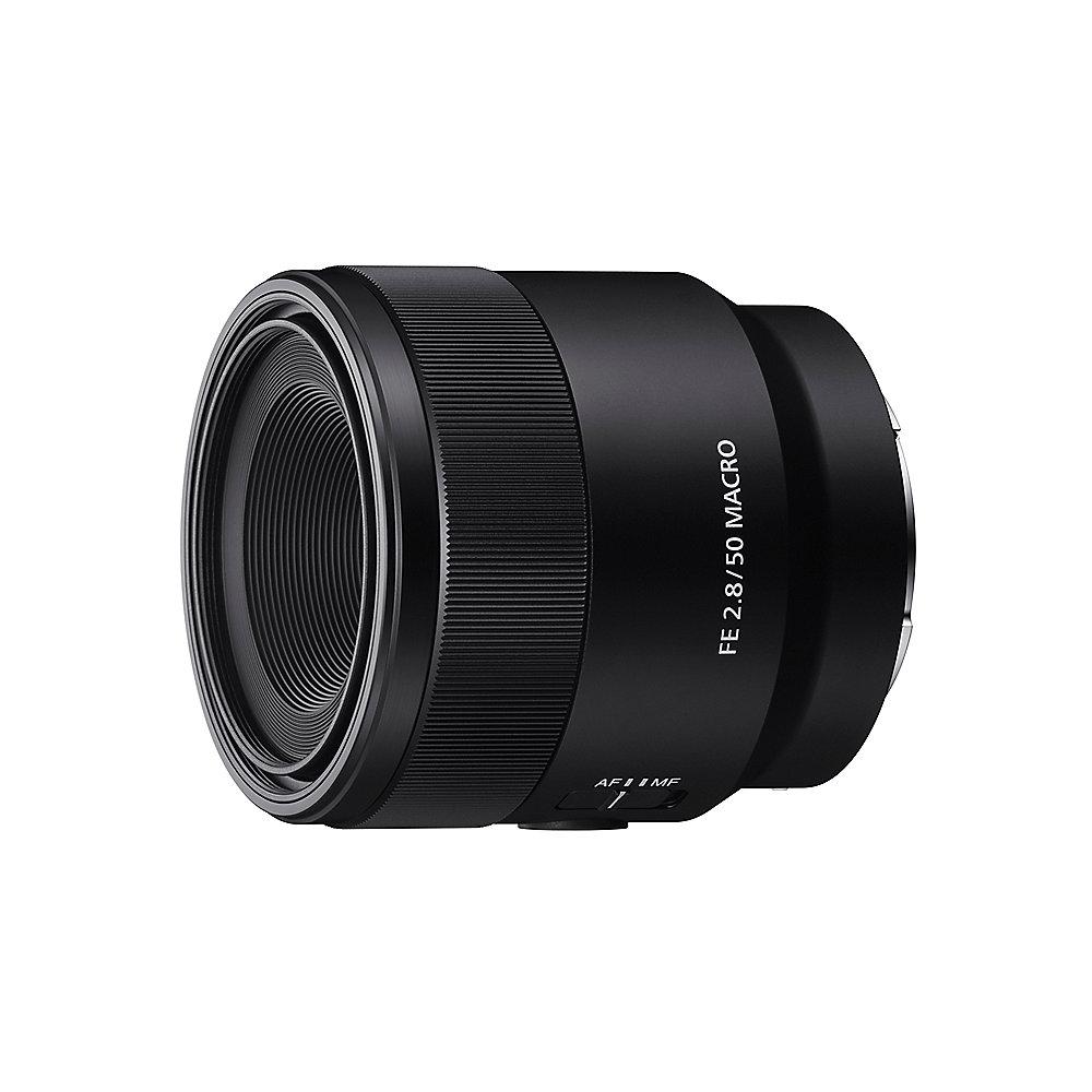 Sony 50mm f/2.8 Makro E-Mount Vollformat Objektiv (SEL-50M28), Sony, 50mm, f/2.8, Makro, E-Mount, Vollformat, Objektiv, SEL-50M28,