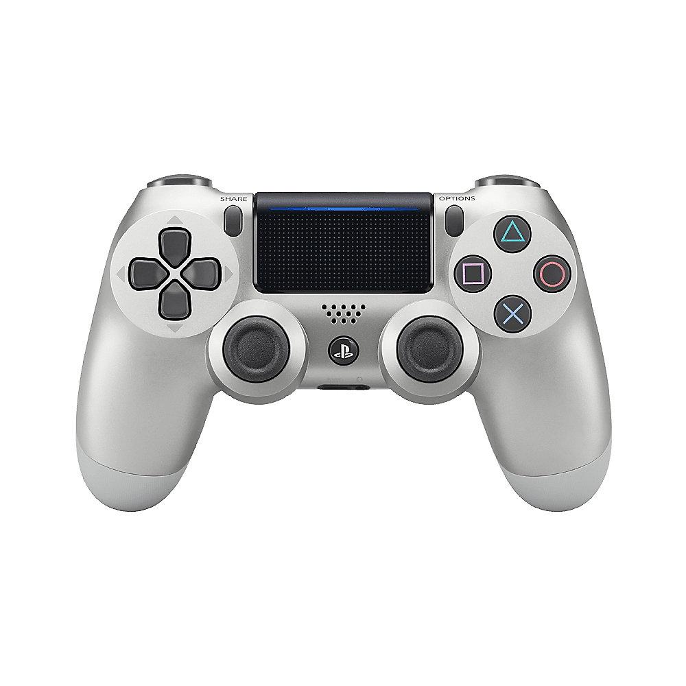 Sony Dualshock 4 (2016) Wireless Controller silber für PS4