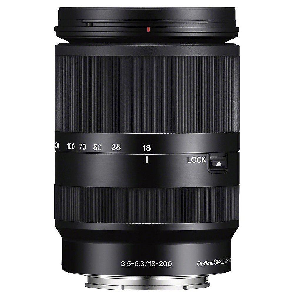 Sony E 18-200mm f/3.5-6.3 OSS E-Mount (SEL-18200LE) Reise Zoom Objektiv