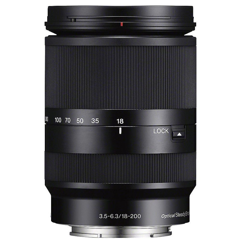 Sony E 18-200mm f/3.5-6.3 OSS E-Mount (SEL-18200LE) Reise Zoom Objektiv