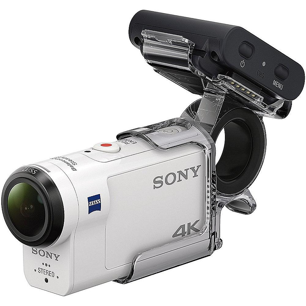 Sony FDR-X3000R 4K Action Cam mit Live View Remote und Fingergriff