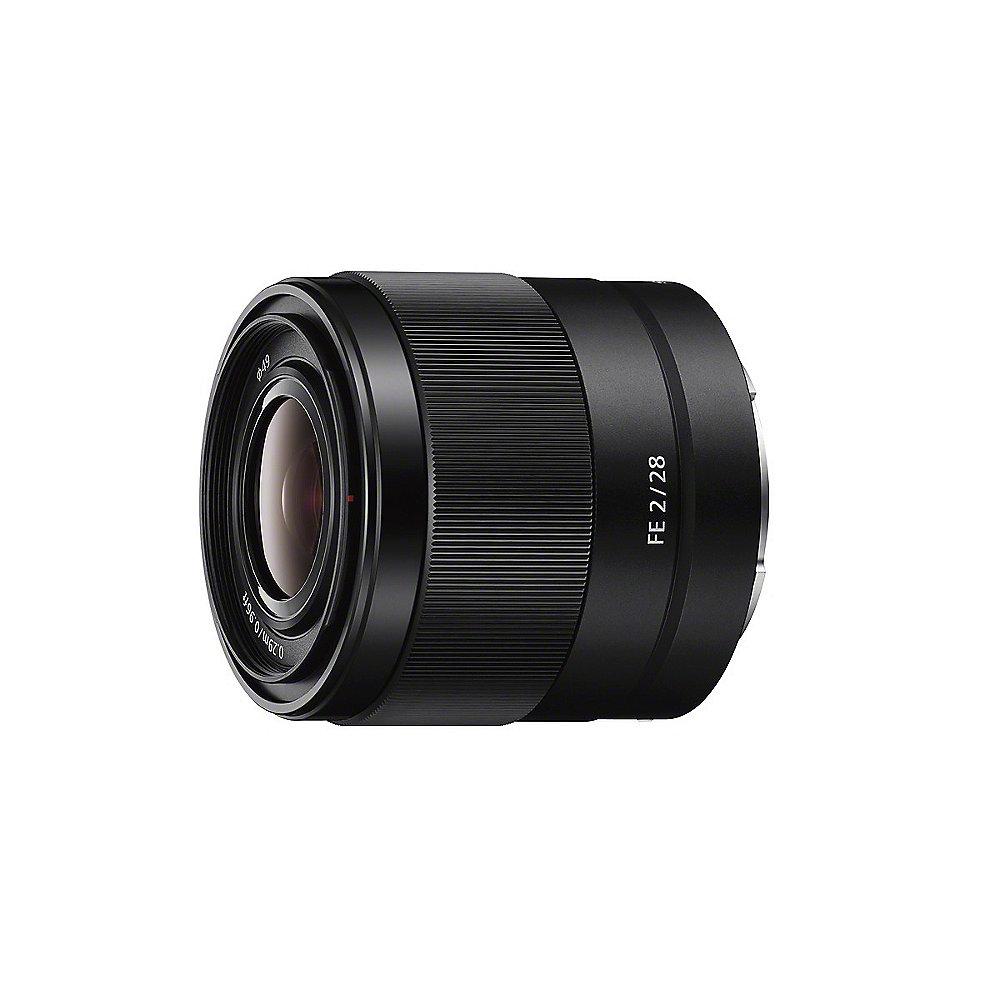 Sony FE 28mm f/2.0 Objektiv Festbrennweite Weitwinkel Objektiv (SEL-28F20)