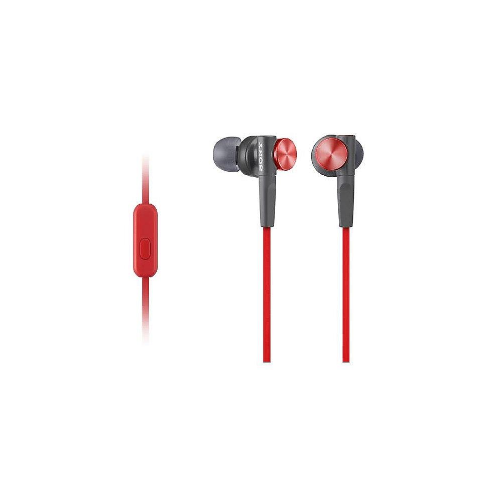 Sony MDR-XB50APR In Ear Kopfhörer Extra Bass Rot