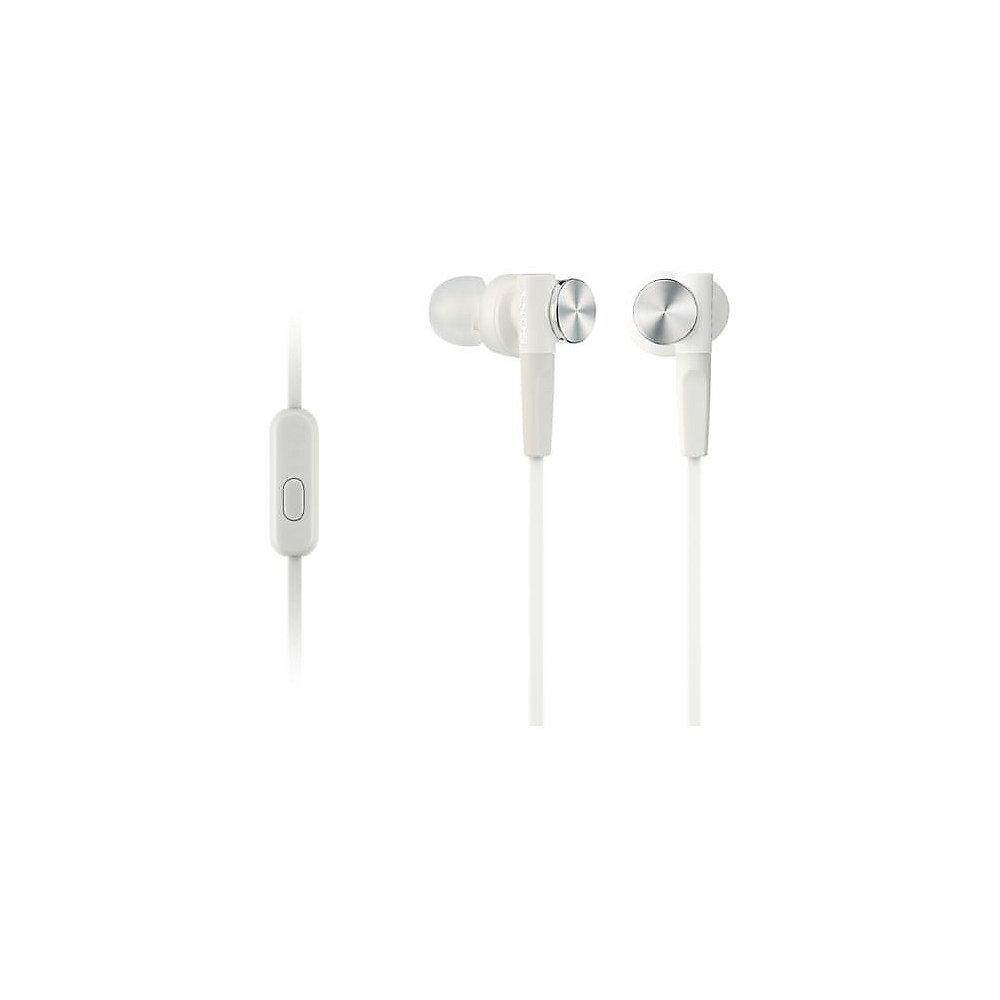 Sony MDR-XB50APW In Ear Kopfhörer Extra Bass Weiß, Sony, MDR-XB50APW, Ear, Kopfhörer, Extra, Bass, Weiß