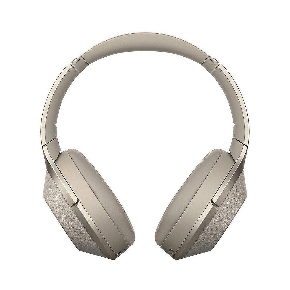 Sony WH-1000XM2 Champagner Over Ear Kopfhörer mit Noise Cancelling und Bluetooth