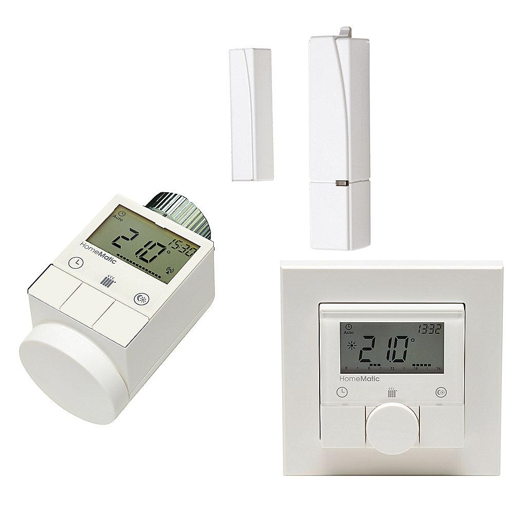 Sparpaket: HomeMatic 1xWandthermostat  1xHeizkörperthermostat  1xFensterkontakt