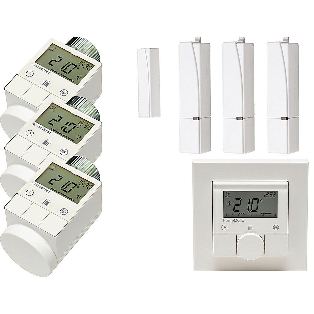 Sparpaket:HomeMatic 1xWandthermostat  3Heizkörperthermostat   3xFensterkontakt, Sparpaket:HomeMatic, 1xWandthermostat, 3Heizkörperthermostat, , 3xFensterkontakt