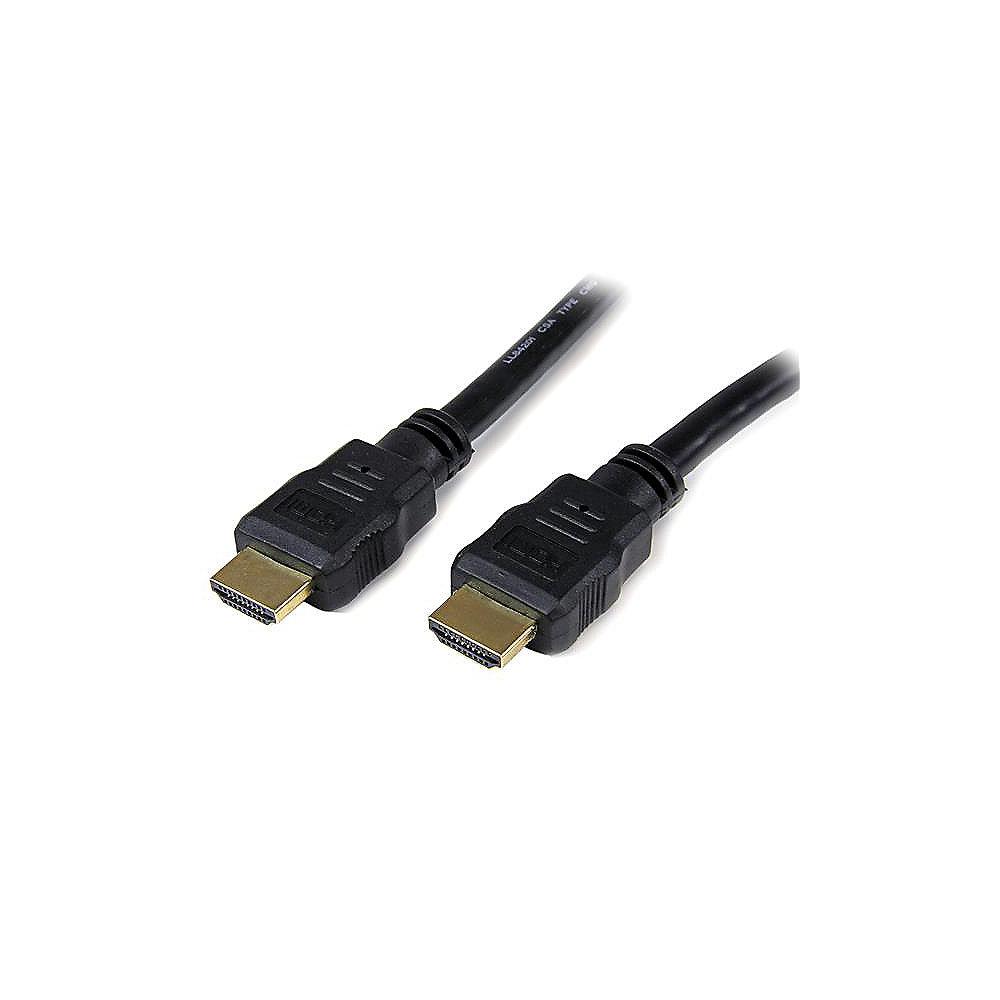 Startech HDMI Kabel 0,3m High Speed Ultra HD St./St. vergoldet schwarz, Startech, HDMI, Kabel, 0,3m, High, Speed, Ultra, HD, St./St., vergoldet, schwarz