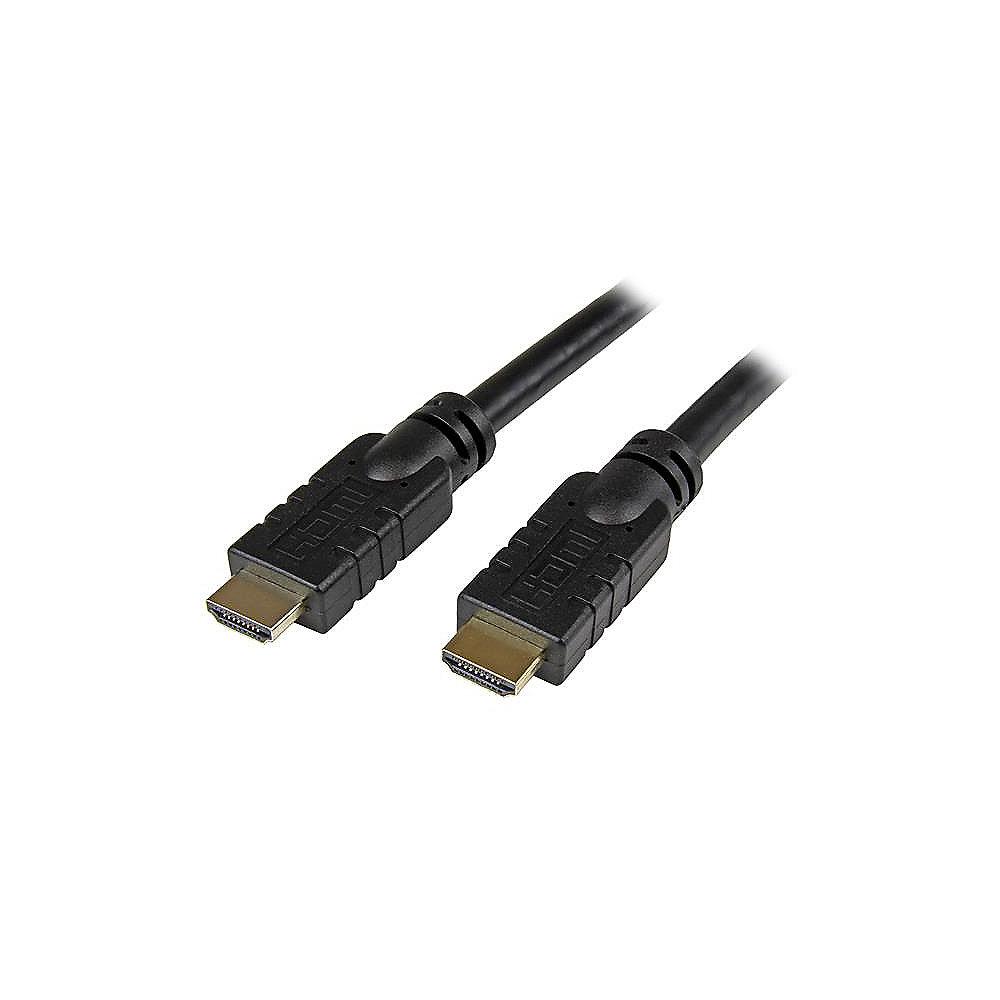 Startech HDMI Kabel 20m High Speed ativ Ultra HD In-Wall vergoldet schwarz