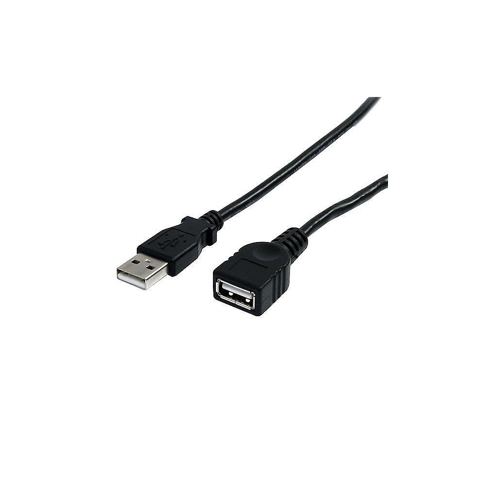 Startech USB 2.0 Verlängerungskabel 1,8m USB-A St./Bu. schwarz, Startech, USB, 2.0, Verlängerungskabel, 1,8m, USB-A, St./Bu., schwarz