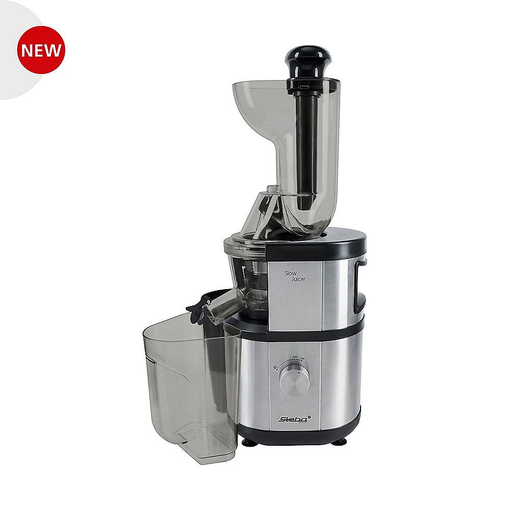 Steba E 400 Premium Slow-Juicer Entsafter 400 Watt Edelstahl