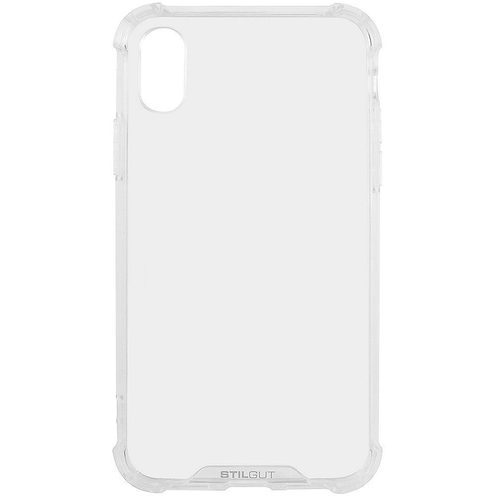 StilGut Hybrid Case für Apple iPhone X transparent