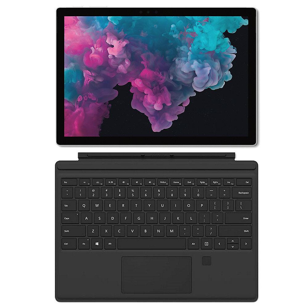 Surface Pro 6 12,3" QHD Platin i7 8GB/256GB SSD Win10 KJU-00003   TC Fingerprint