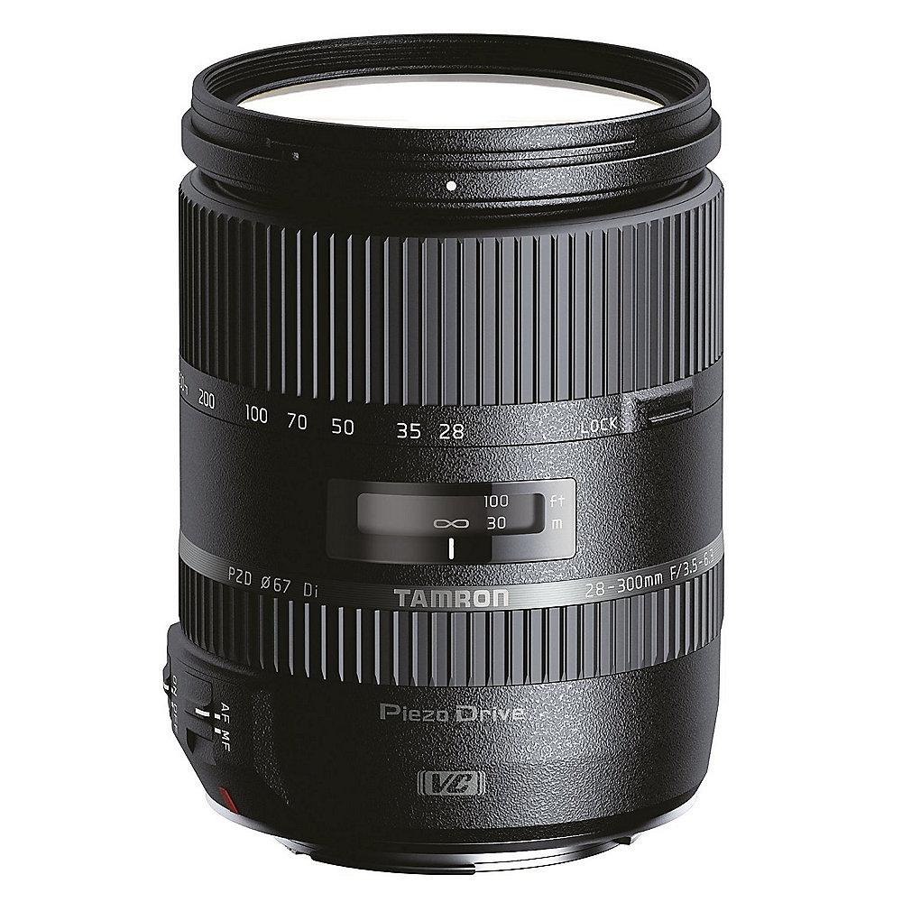 Tamron AF 28-300mm f/3.5-6.3 Di VC PZD Reise Zoom Objektiv für Canon