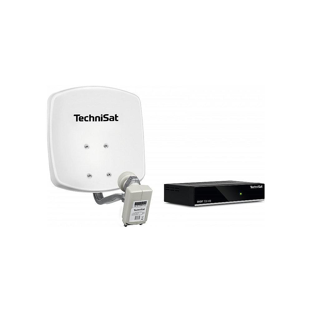 TechniSat DigiDish 33 weiß Komplettanlage (Twin) inkl. DIGIT S3 HD, 10 m Kabel, TechniSat, DigiDish, 33, weiß, Komplettanlage, Twin, inkl., DIGIT, S3, HD, 10, m, Kabel