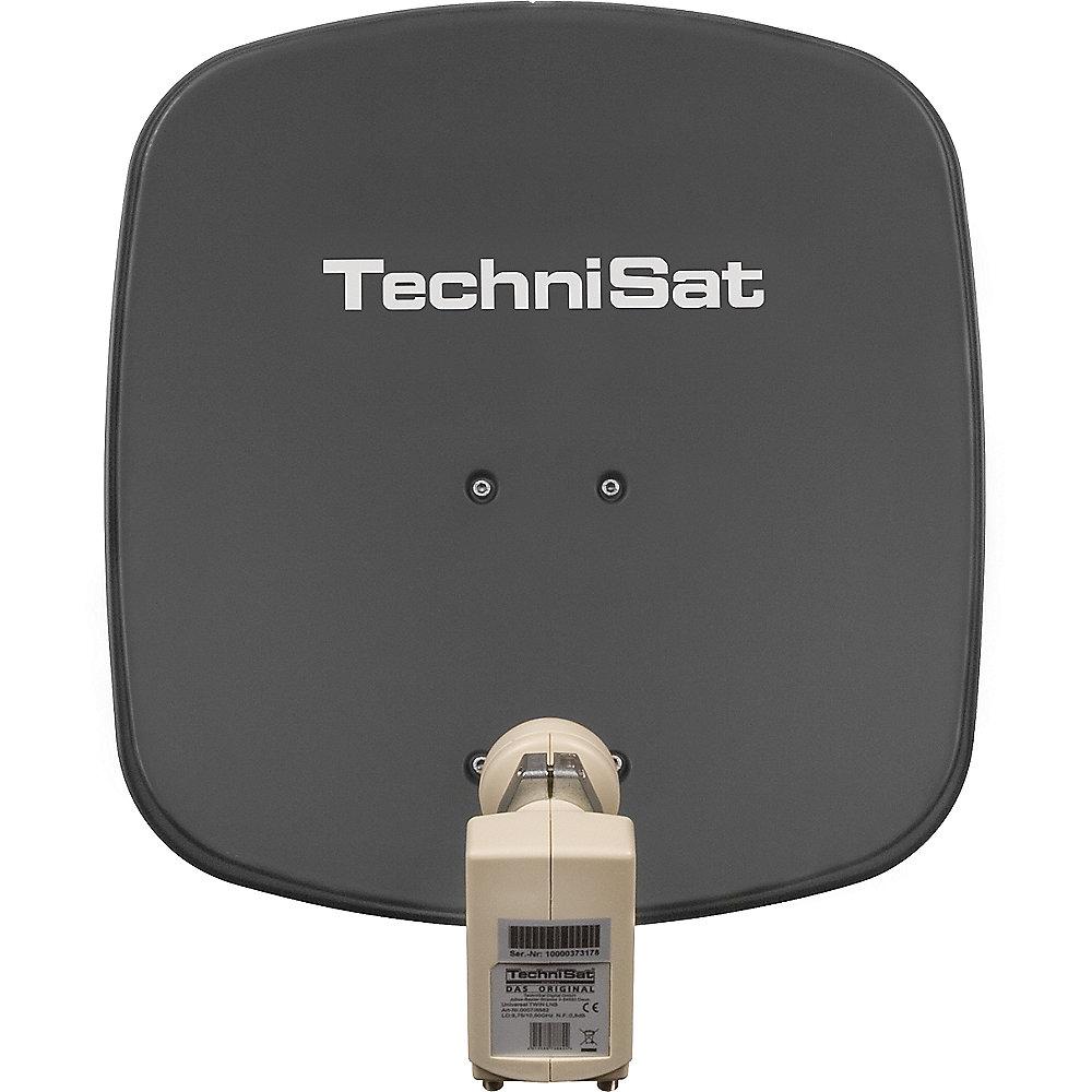 TechniSat DigiDish 45 grau mit Universal Twin-LNB