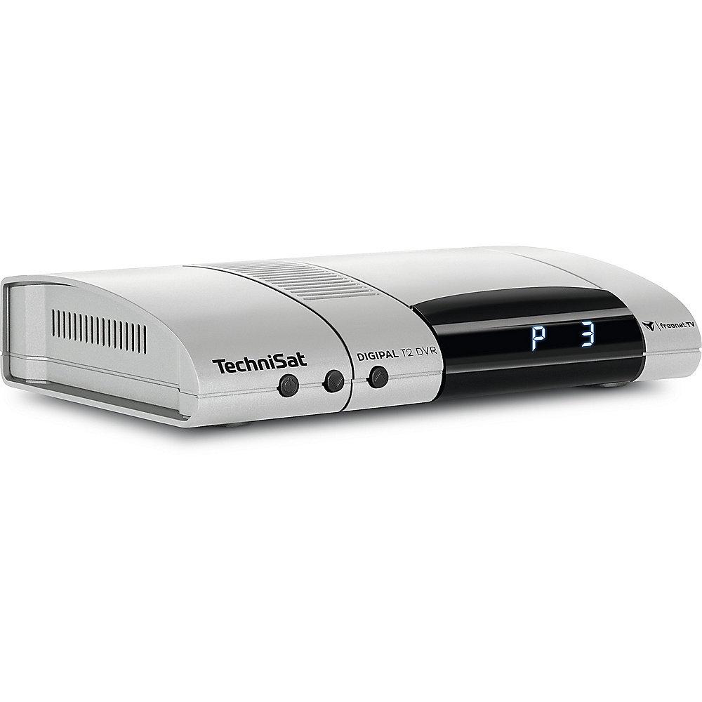 TechniSat Digipal T2 DVR DVB-T2HD Receiver silber Freenet TV