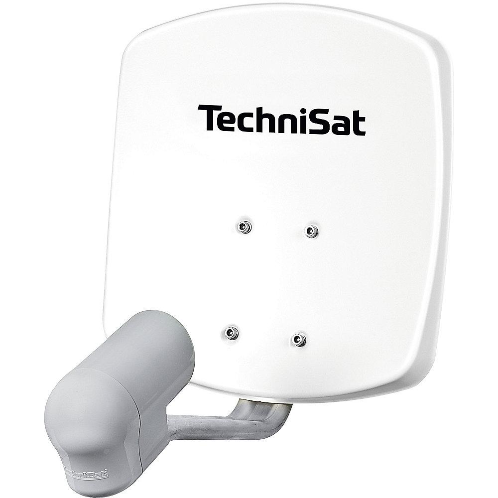 TechniSat SATMAN 33, UNYSAT-V/H-LNB, weiß, DigitalSat-Antenne