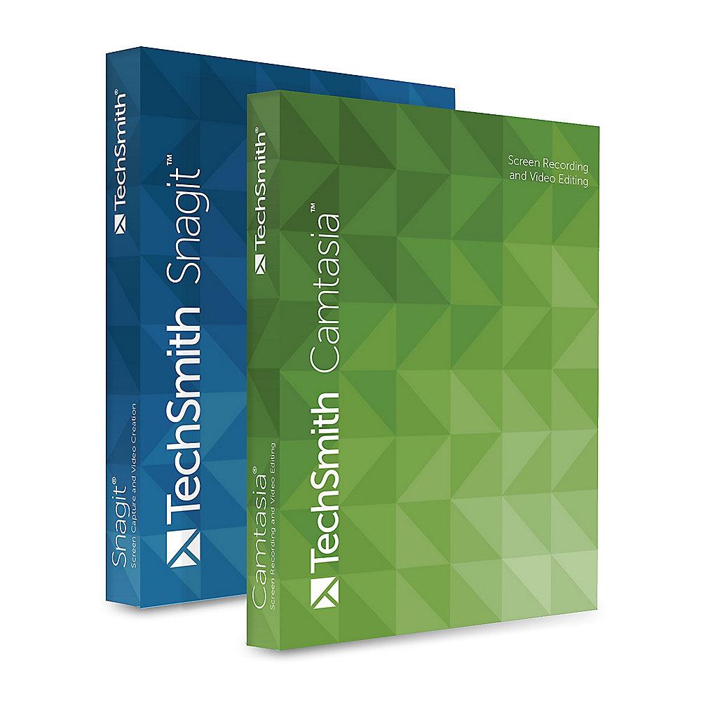 TechSmith Snagit & Camtasia Studio Bundle 1-4 User Maintenance 3 Jahre