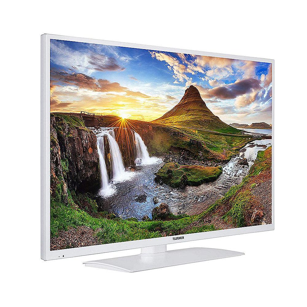 Telefunken XU55D401-W 140cm 55" 4K UHD  CMP 1200 weiß Smart Fernseher