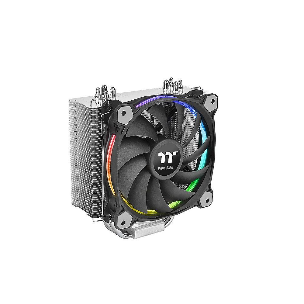 Thermaltake Riing Silent 12 RGB Sync CPU Kühler für AMD und Intel 120mm Lüfter