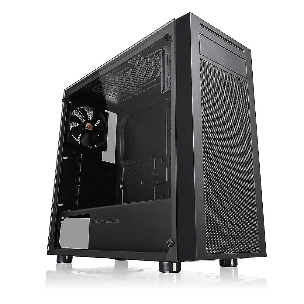 Thermaltake Versa J22 TG Midi-Tower ATX Gehäuse schwarz mit Sichtfenster (o.NT)