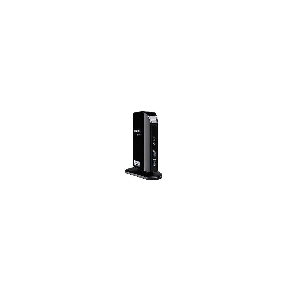 Toshiba Dynadock U3.0 schwarz USB3.0 Universal-Docking für Win10 PA3927E-3PRP, Toshiba, Dynadock, U3.0, schwarz, USB3.0, Universal-Docking, Win10, PA3927E-3PRP